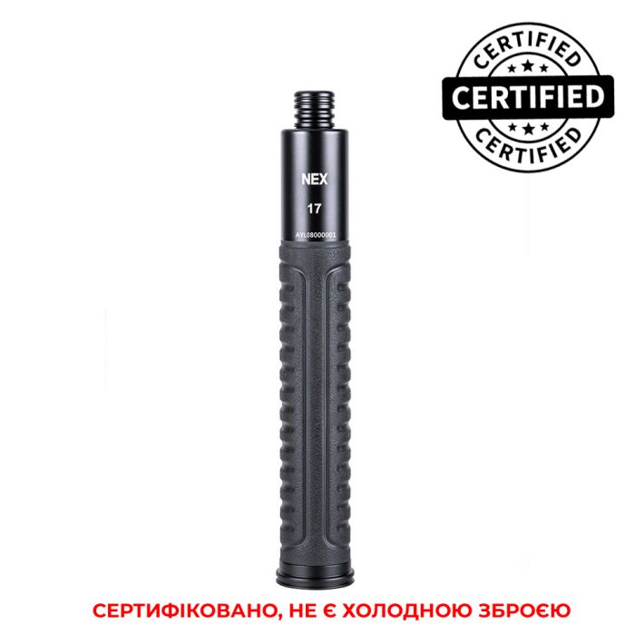 Телескопическая дубинка Nextorch NEX Quicker 17C 41,3 см (черный)