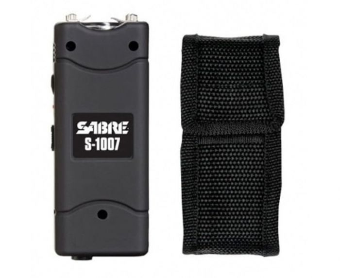 2 в 1 - Фонарь + Шокер Sabre Red GS 1007BK