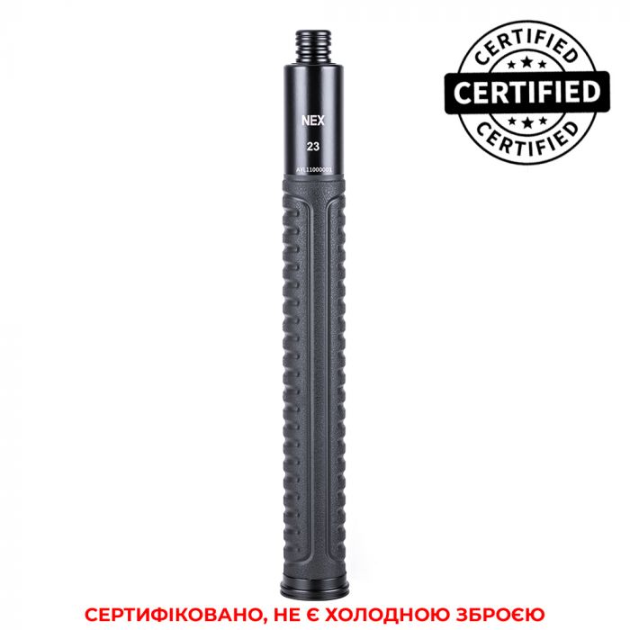 Телескопическая дубинка Nextorch NEX Quicker 23C 58,4 см (черный)