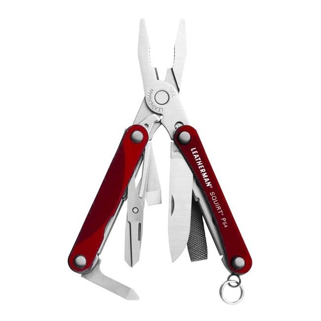 Мультитул Leatherman Squirt PS4 красные