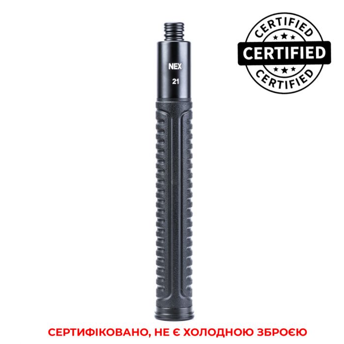 Телескопическая дубинка Nextorch NEX Quicker 21C 50,5 см (черный)