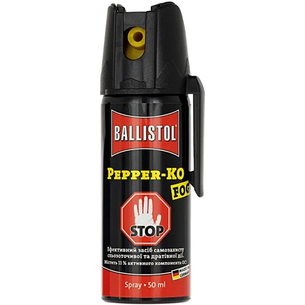 Газовый баллончик Ballistol Pepper-KO FOG 50 мл