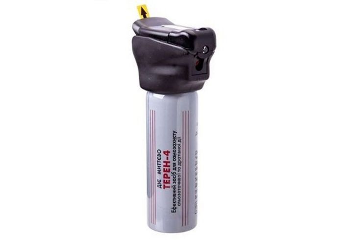 Газовый баллончик Терен-4 с LED фонариком