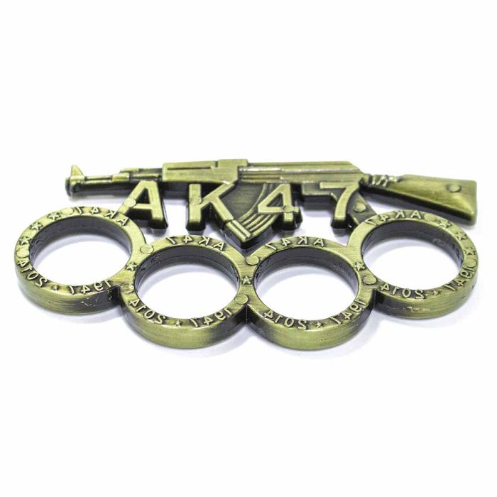Кастет «АК-47» (золотой)