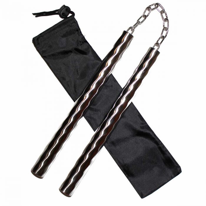 Нунчаки "Спираль 29 см" сталь