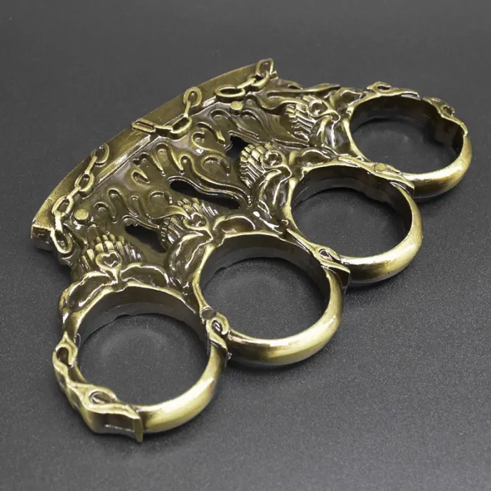 Кастет Golden FireSkull (золотой)