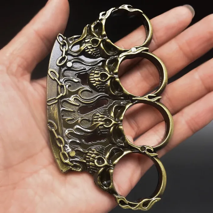 Кастет Golden FireSkull (золотой)
