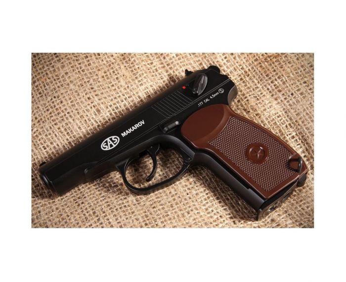 Пневматический пистолет SAS Makarov 4,5 мм (KM-44DHN)