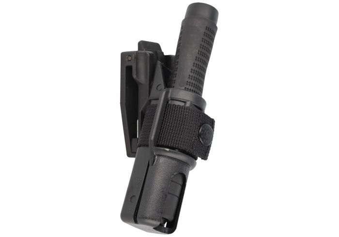 Телескопическая дубинка ESP 16 с эргономичной ручкой (ExB-16HE BLK) (Закаленная сталь)