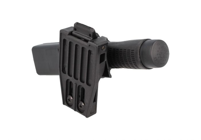 Телескопическая дубинка ESP 16 с эргономичной ручкой (ExB-16HE BLK) (Закаленная сталь)