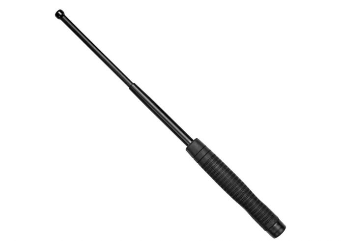 Телескопическая дубинка ESP 16 с эргономичной ручкой (ExB-16HE BLK) (Закаленная сталь)