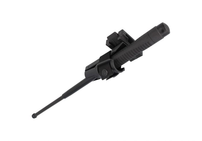 Телескопическая дубинка ESP 18 с эргономичной ручкой (ExB-18HE BLK)